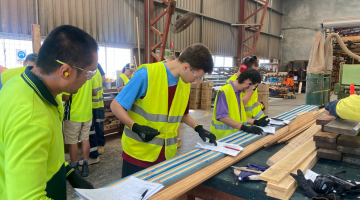 ‘Crafting Careers in Timber Program’ launches 14 into long-term careers